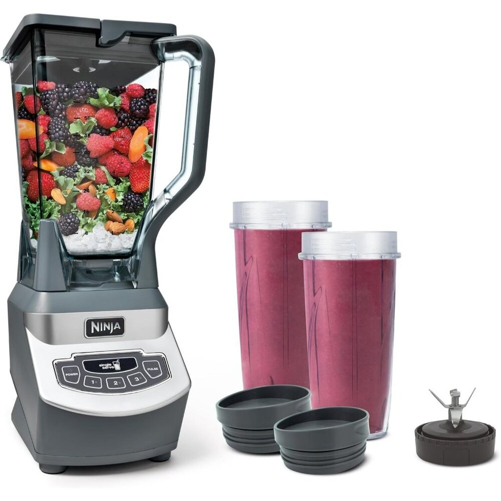 Ninja BL660 Professional Compact Smoothie & Food Processing Blender 1100-Watts